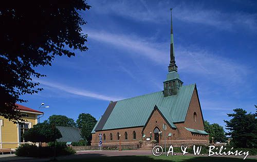 Kościół, Mariehamn na Alandach, Finlandia