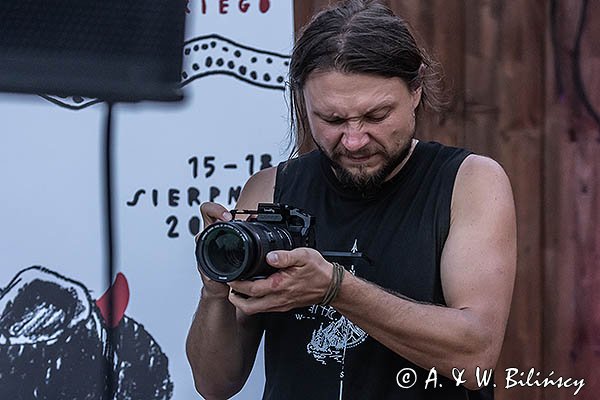 II Bieszczadzki Festiwal Filmowy Ale Czad,na widowni, Stanica kresowa Chreptiów,Mirosława Mazurkiewicz