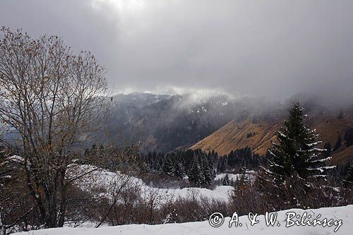 La Monille Nocher, Alpy Francuskie, Rhone Alps, Górna Sabaudia, La Haute Savoie