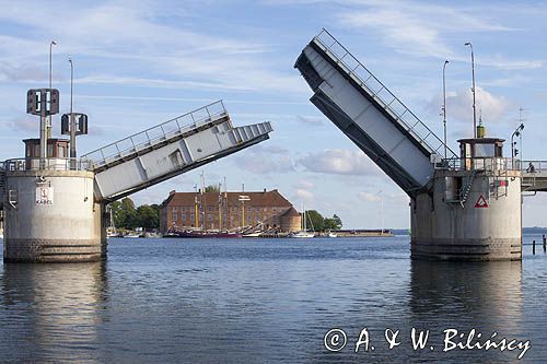 Most w Sonderborg Als, Mały Bełt, Dania