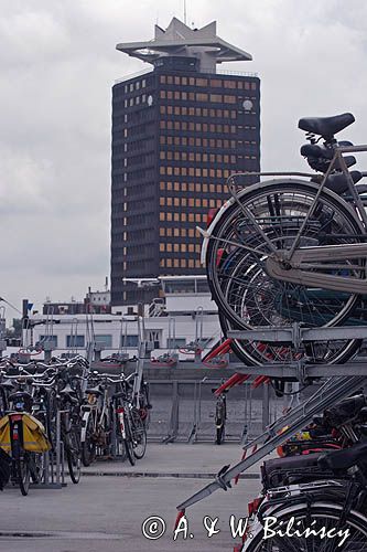 parking rowerowy, Amsterdam, Holandia