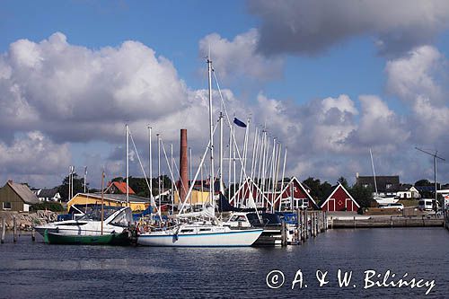 Amtoft port jachtowy, Limfjord, Jutlandia, Dania