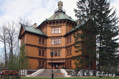 Antonin pałacyk myśliwski Radziwiłłów, obecnie hotel i dom pracy twórczej, miejsce koncertów Chopinowskich