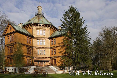 Antonin pałacyk myśliwski Radziwiłłów, obecnie hotel i dom pracy twórczej, miejsce koncertów Chopinowskich