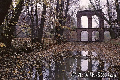 Arkadia park romantyczny akwedukt