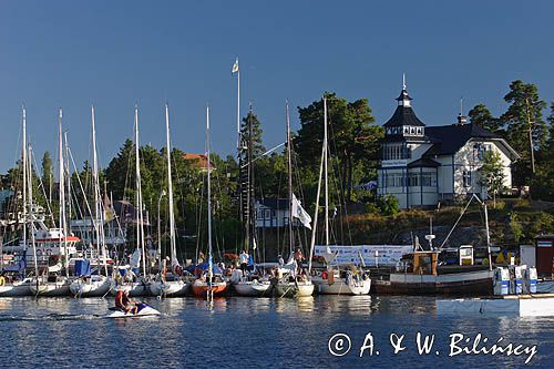 port jachtowy w Arkosund, Szkiery Szwedzkie, Szwecja