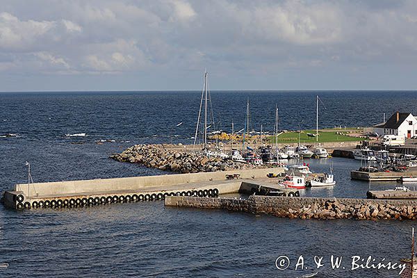 Bałtyk, port Aarsdale na Bornholmie, Dania