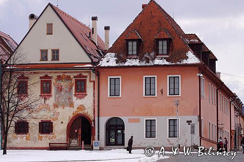 Bardiów, Bardiejów, Bardyjów, Bardejów, słow. Bardejov, niem. Bartfeld, węg. Bártfa, czes. Bardijov lub Bardějov, cyg. Bartwa, kamienice przy Rynku, Słowacja