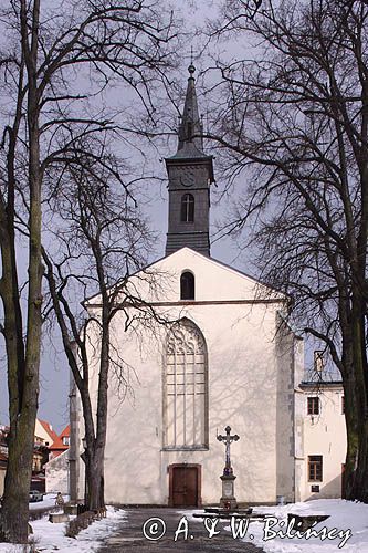 Bardiów, Bardiejów, Bardyjów, Bardejów, słow. Bardejov, niem. Bartfeld, węg. Bártfa, czes. Bardijov lub Bardějov, cyg. Bartwa, kościół franciszkański, Słowacja,