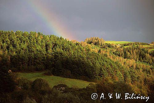 Beskid Sądecki, tęcza