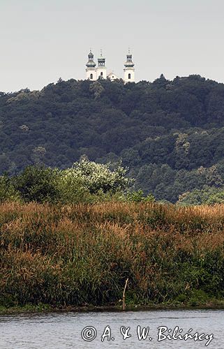 rzeka Wisła, szlak wodny Wisły, Kraków Bielany, Klasztor na Bielanach, Małopolska