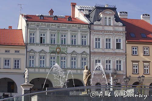 Bielsko Biała, Stary Rynek, fontanna