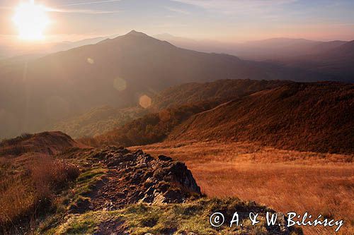 na Połoninie Wetlińskiej, Caryńska w tle, Bieszczady