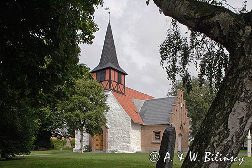 kościół w Hasle na wyspie Bornholm, Dania