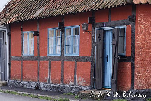 dom w Svaneke na wyspie Bornholm, Dania