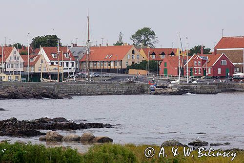 w Svaneke na wyspie Bornholm, Dania