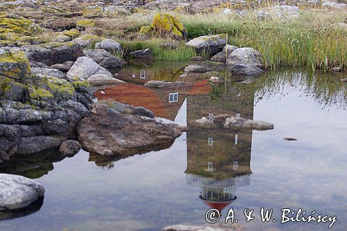 latarnia morska w Svaneke na wyspie Bornholm, Dania