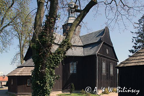 Buk zabytkowy kościół drewniany koło Poznania - Wielkopolska