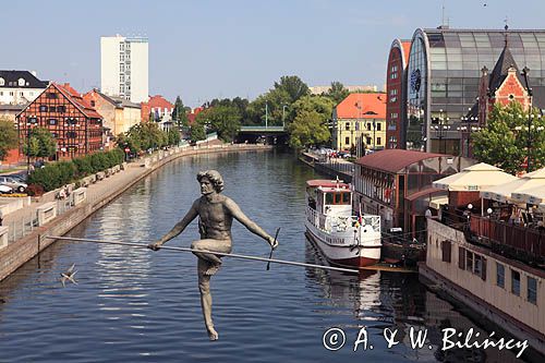 Bydgoszcz, rzeka Brda, rzeźba