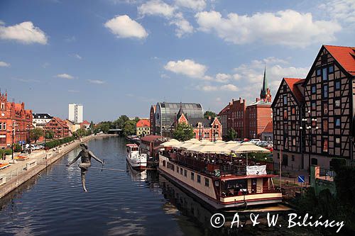 Bydgoszcz, rzeka Brda, rzeźba