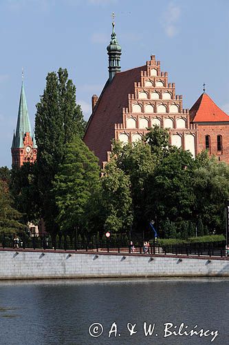 Bydgoszcz, Katedra św. Marcina i Mikołaja, rzeka Brda