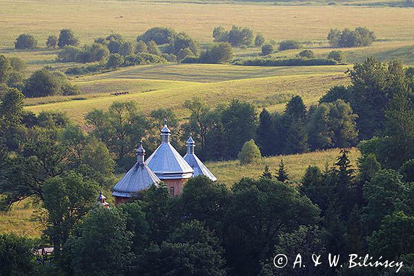 Cerkiew drewniana, Bystre, Bieszczady, Kraina Lipecka