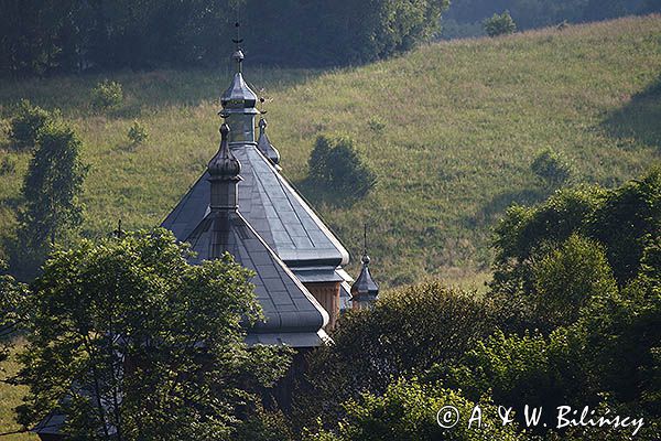 Cerkiew drewniana, Bystre, Bieszczady, Kraina Lipecka