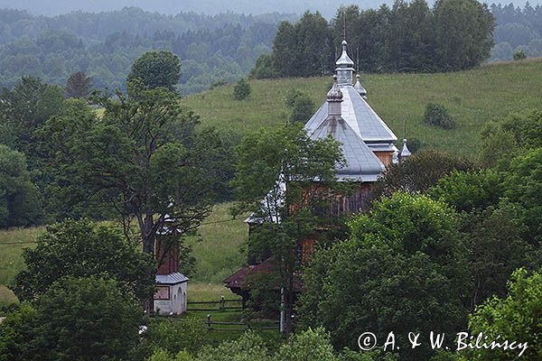 Cerkiew drewniana, Bystre, Bieszczady, Kraina Lipecka