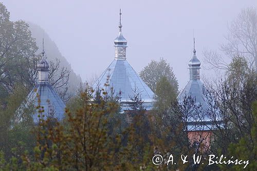 Bystre, kopuły cerkwi