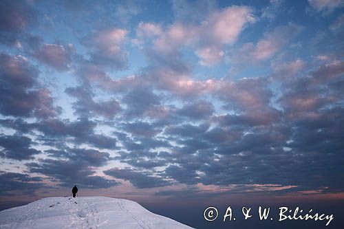 Zima na Caryńskiej, Bieszczady