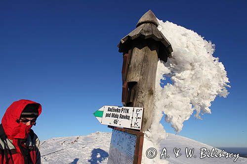 Zima na Caryńskiej, Bieszczady