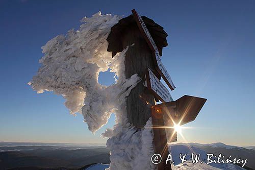 Zima na Caryńskiej, Bieszczady