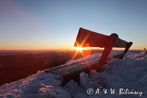 Zima na Caryńskiej, Bieszczady