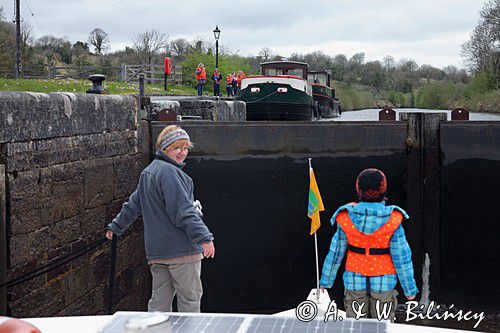 śluza Castlefore nr 8, Ballinamore & Ballyconnell Canal, rejon Górnej Shannon, Irlandia
