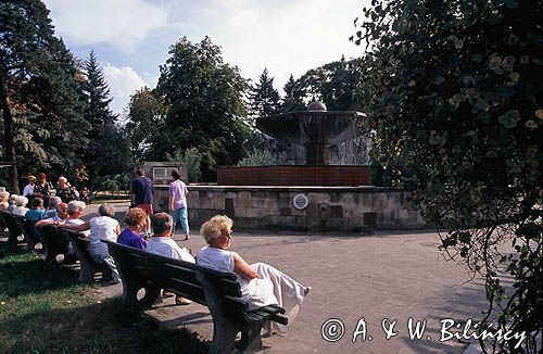 Ciechocinek uzdrowisko fontanna