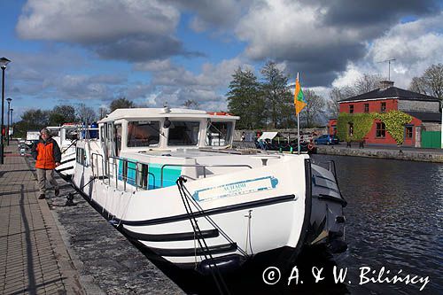 Penichette 1165FB, Richmond harbour, Clondra, Camlin river, rejon Górnej Shannon, Irlandia