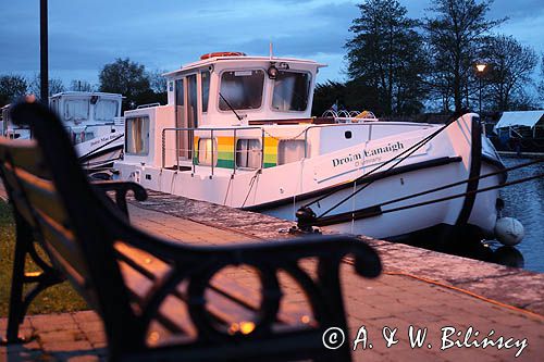 penichette 935, Richmond harbour, Clondra, Camlin river, rejon Górnej Shannon, Irlandia