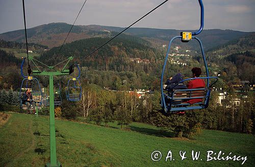 Ustroń, kolej linowa na Czantorię, Beskid Śląski