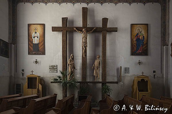 Neoromański kościół ewangelicki, obecnie rzymskokatolicki pod wezwaniem Podwyższenia Krzyża Świętego w Czaplinku