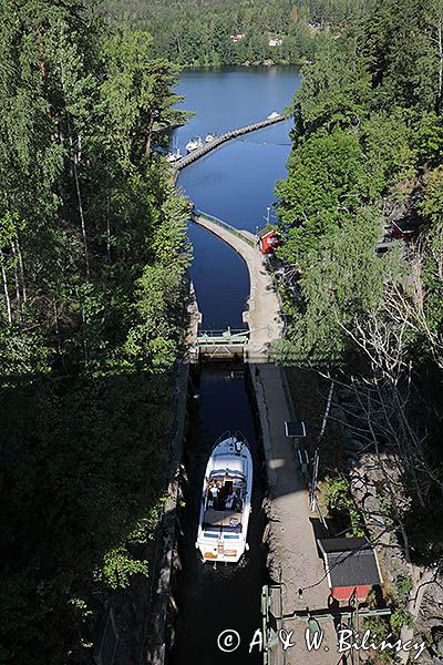 śluza w Haverud, Dalslands Kanal, Szwecja