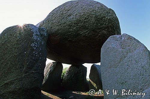 dolmeny na wyspie Mon Dania
