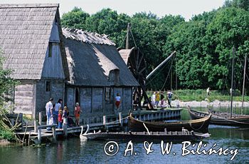 Dania wyspa Lolland, Sundby, Centrum Średniowiecza, skansen,