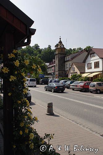 Dobczyce centrum miasteczka