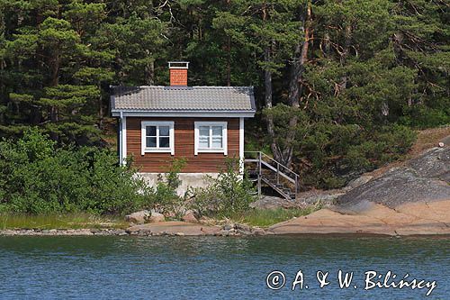 Domek fiński, Archipelag Turku, Finlandia