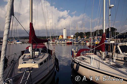 Port jachtowy, Doverodde, Limfjord, Jutlandia, Dania