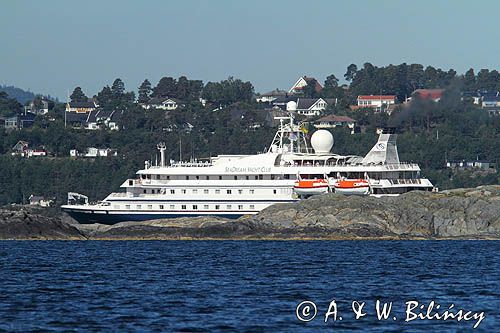 Dream ship koło Lillesand, Południowa Norwegia, Skagerrak