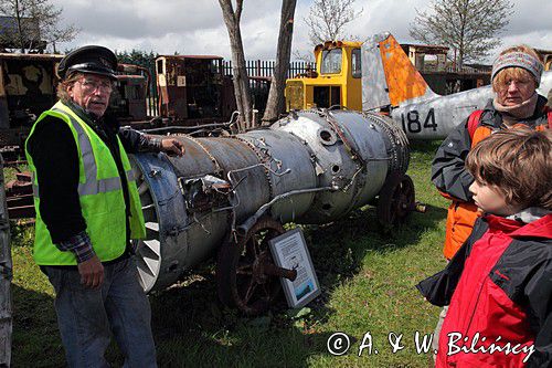 muzeum kolejnictwa, railway museum, Dromod, rejon Górnej Shannon, Irlandia