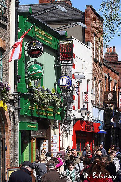 Dzielnica Temple Bar, Dublin, Irlandia