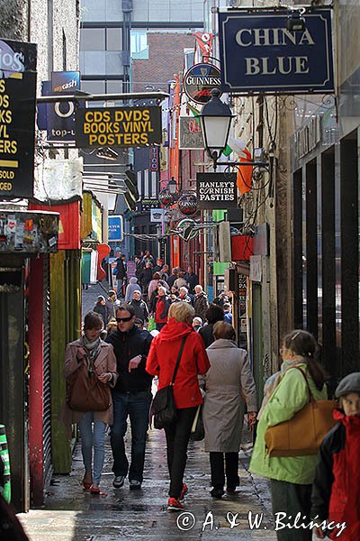 Dzielnica Temple Bar, Dublin, Irlandia