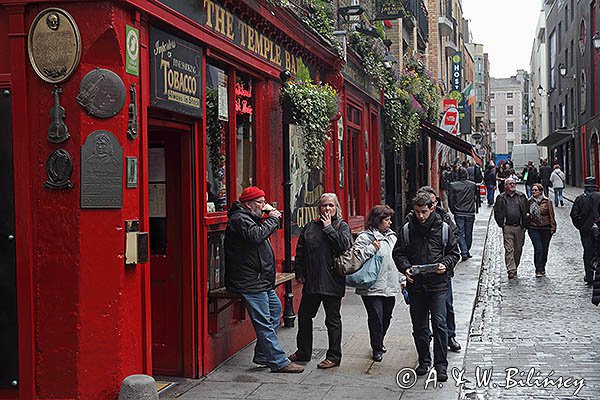 Dzielnica Temple Bar, Dublin, Irlandia